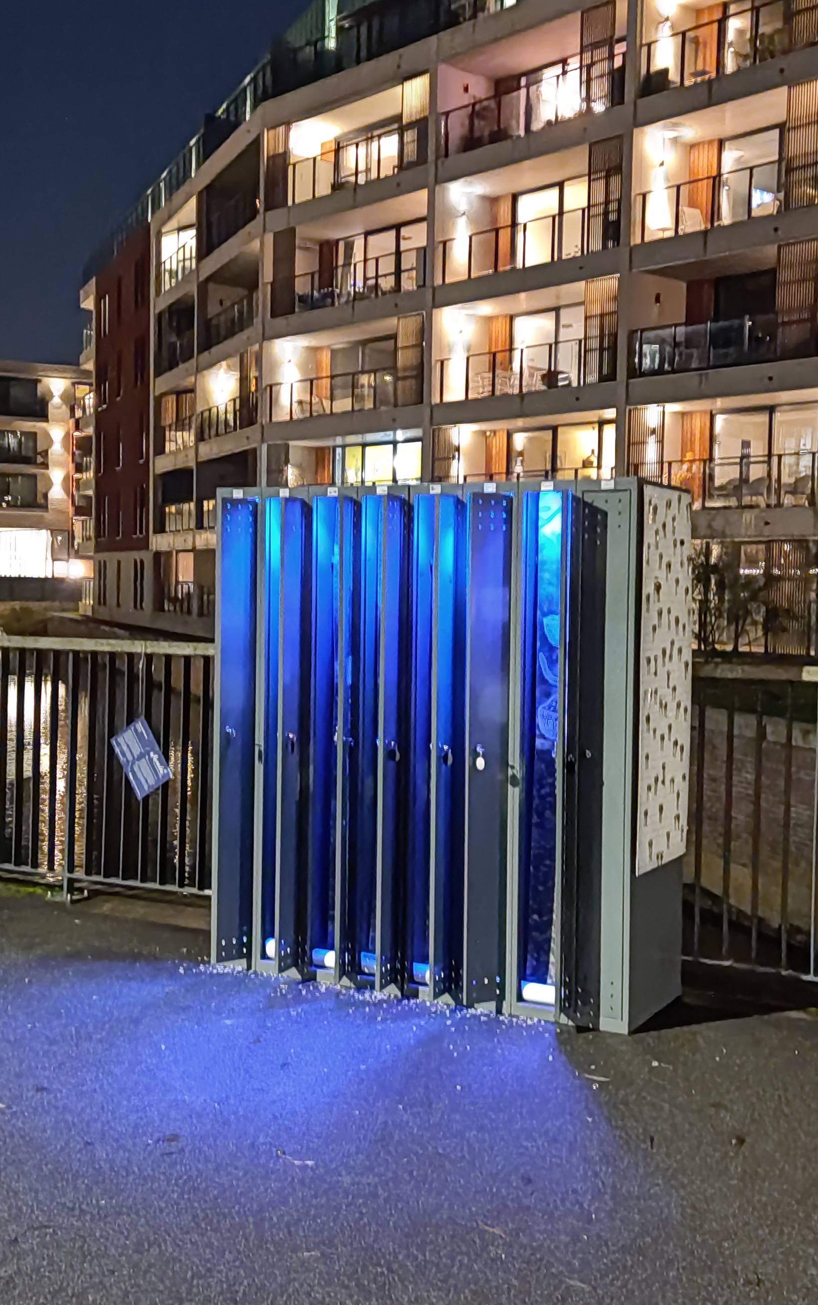 Vue de l'installation Unlockers