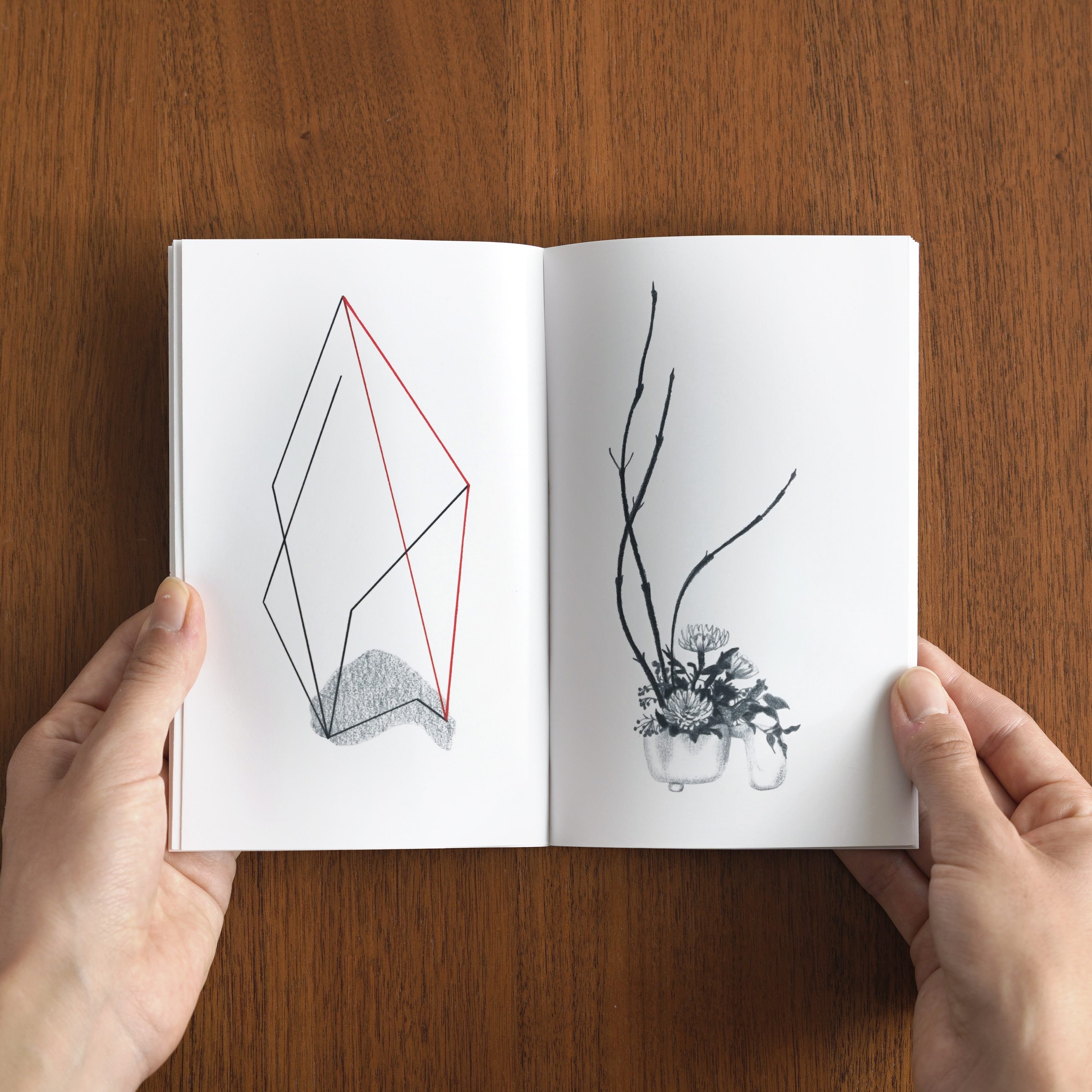 Double page, édition de la série Ten Jin Shi